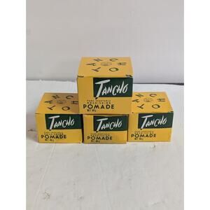 TANCHO POMADE NOURISHING HAIR CREAM SHINE JAPAN 4 New Jars 1/60 oz and 3/40 oz